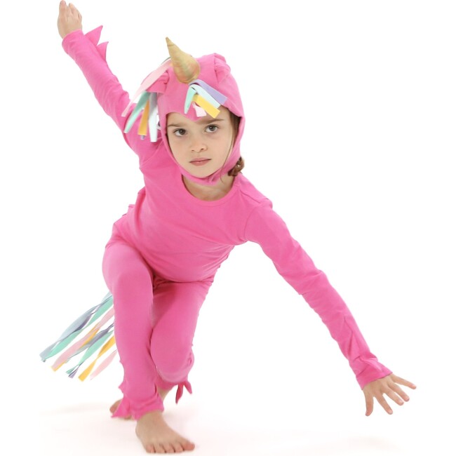 Unicorn Pajama Costume, Pink