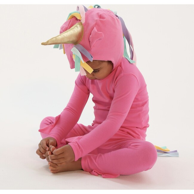 Unicorn Pajama Costume, Pink - Costumes - 4