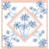 Cabana Palm Print Scarf - Scarves - 1 - thumbnail