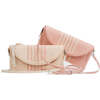 Sisal Clutch, Blush - Bags - 5