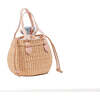 Mini Tote Palm Print, Blush - Bags - 3