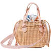 Mini Tote Palm Print, Blush - Bags - 4