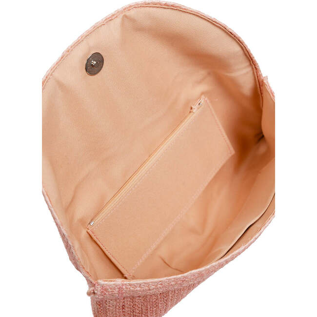 Sisal Clutch, Blush - Bags - 4