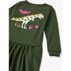 Easy Knit Dress with Pockets, Paleontology - Dresses - 3