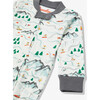 Zip Front Baby Onesie, Snow Sports - Onesies - 3