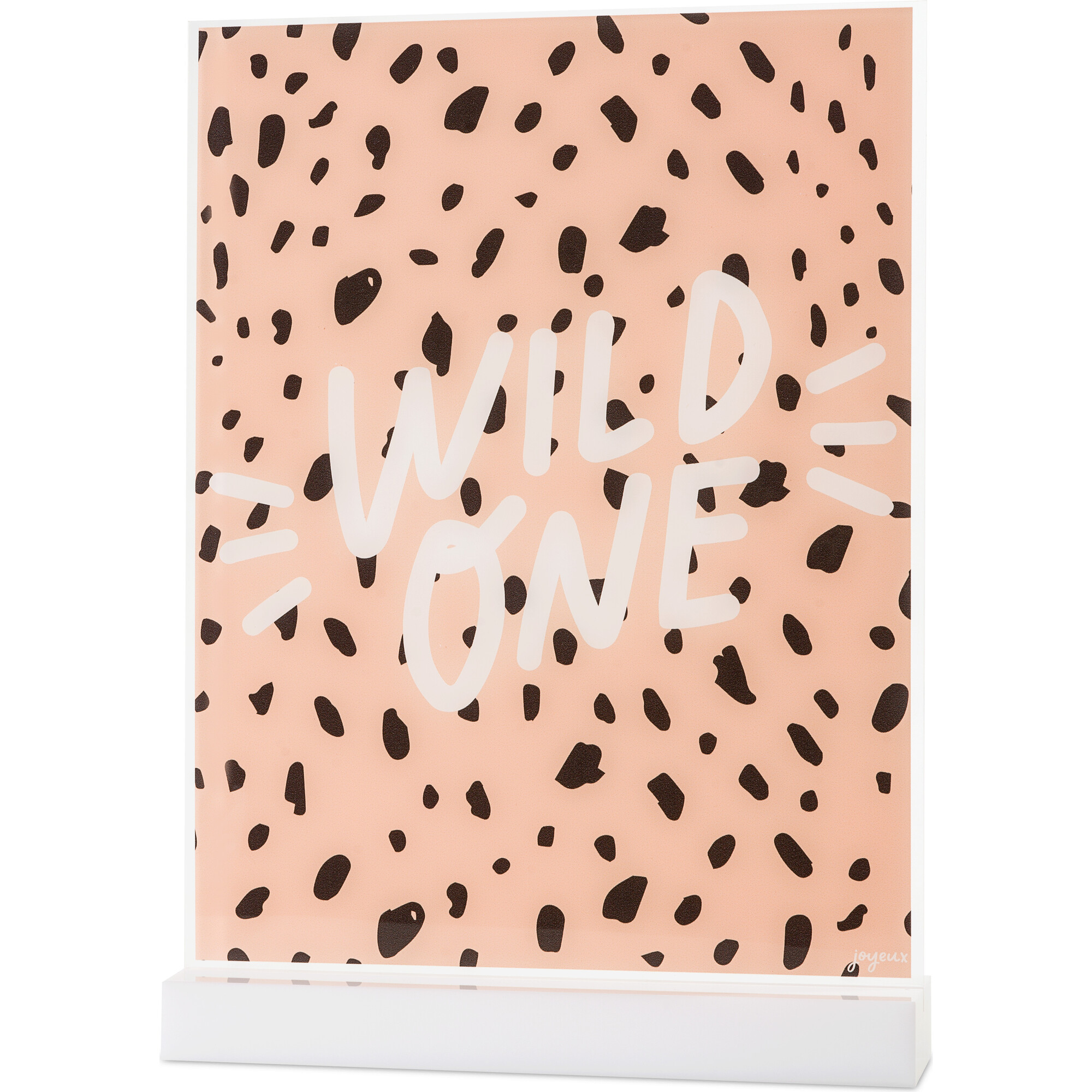 Wild One Acrylic Table Top Sign - Party Accessories - 1