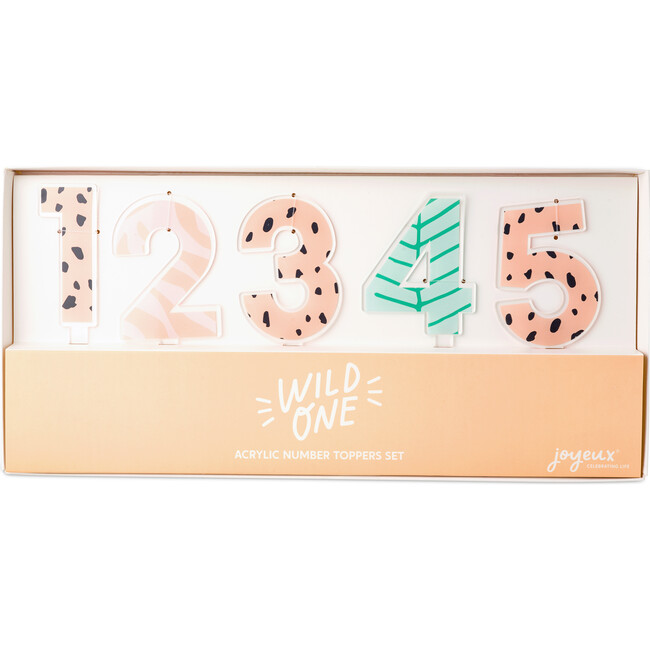 Wild One Acrylic Number Set