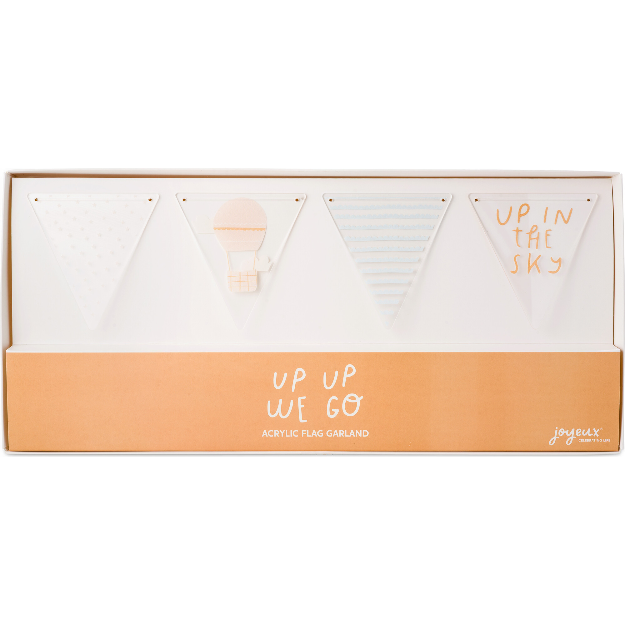 Up Up We Go Acrylic Garland - Party Accessories - 1