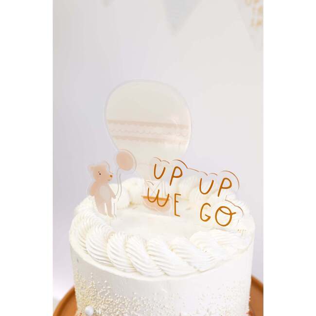 Up Up We Go Cake Topper Set - Party Accessories - 2