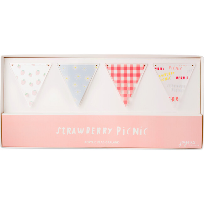 Strawberry Picnic Acrylic Garland