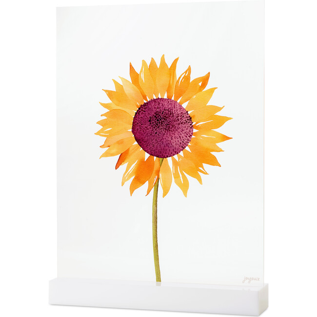 Standing Sunflower Acrylic Table Top Sign