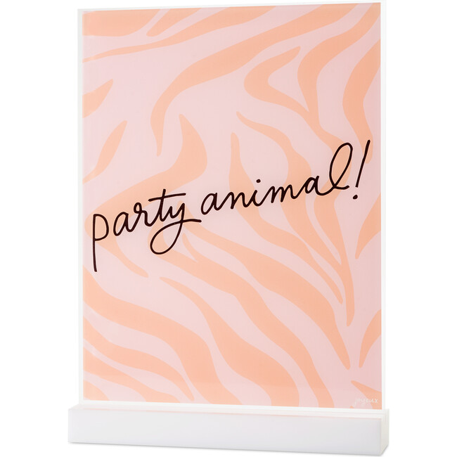 Party Animal Acrylic Table Top Sign