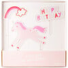 I Believe In Unicorns Acrylic Cake Topper Set - Party Accessories - 1 - thumbnail