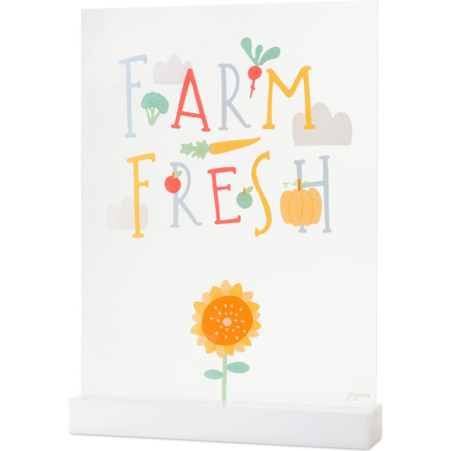 Farm Fresh Acrylic Table Top Sign