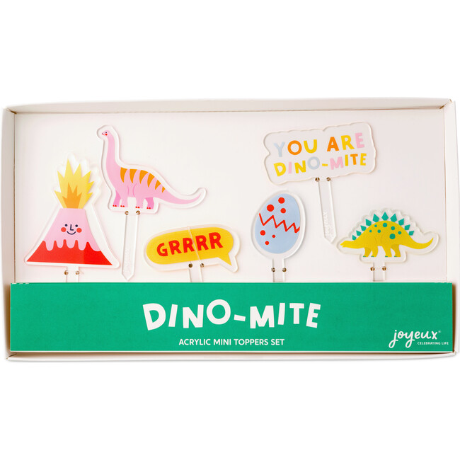 Dino-Mite Dinasour Acrylic Mini Topper Set