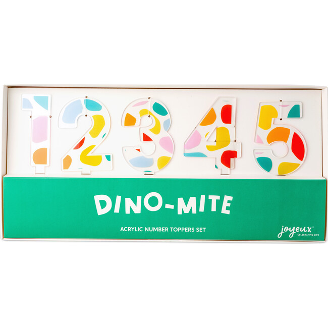 Dino-Mite Dinasour Acrylic Number Set