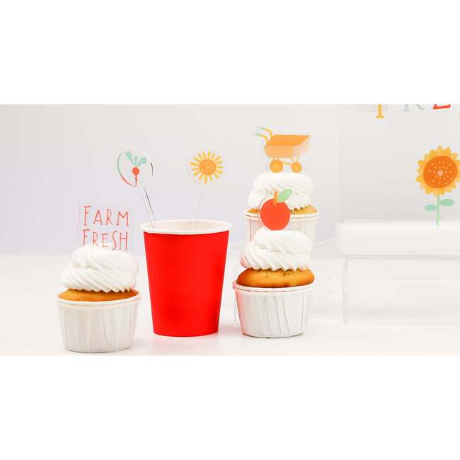 Farm Fresh Acrylic Mini Topper Set - Party Accessories - 2