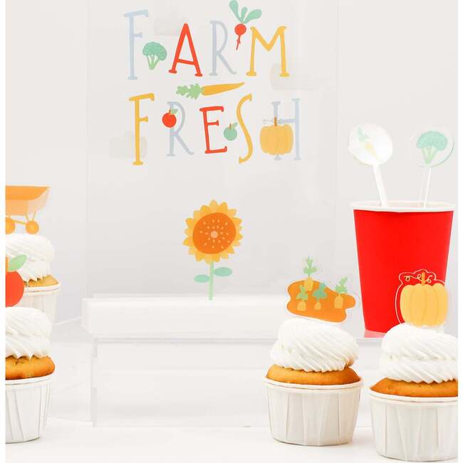 Farm Fresh Acrylic Table Top Sign - Party Accessories - 2