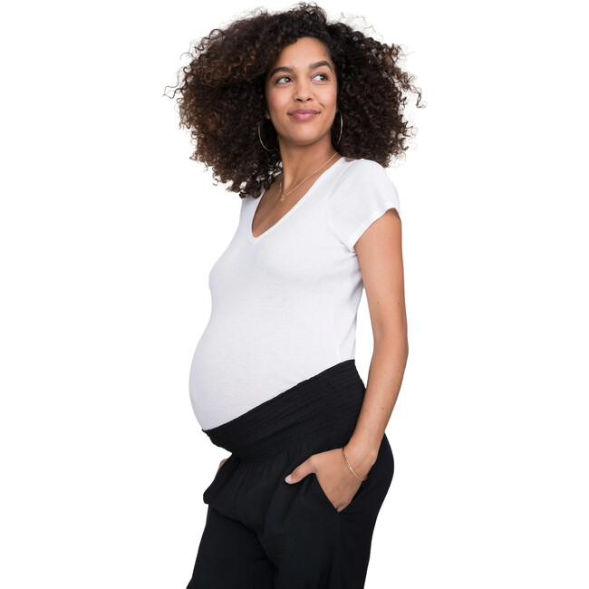 Women's The Maternity Fitted Vee, White