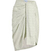 The Women's Josie Pareo, Green Basketweave - Cover-Ups - 1 - thumbnail
