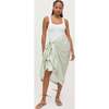 The Women's Josie Pareo, Green Basketweave - Cover-Ups - 2