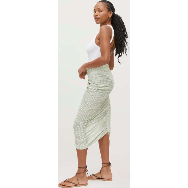 The Women's Josie Pareo, Green Basketweave - Cover-Ups - 3