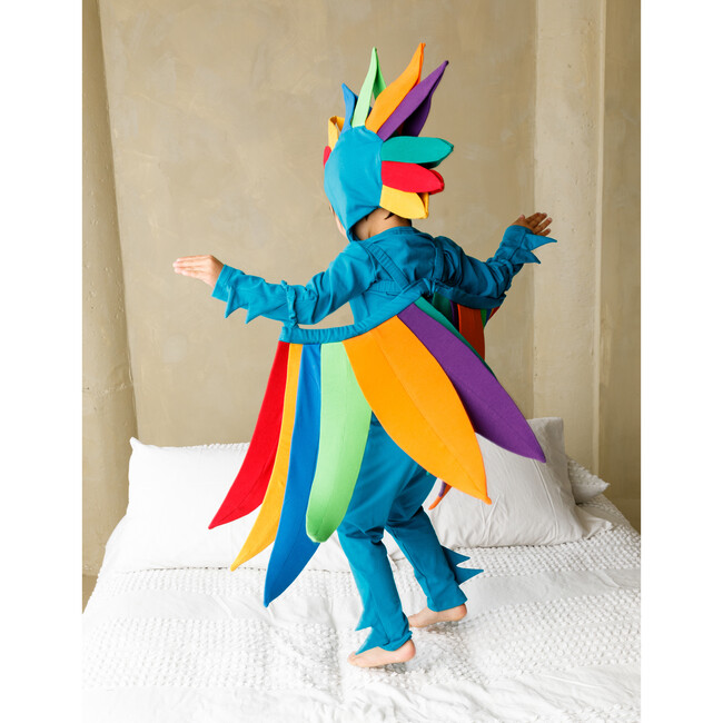 Rainbow Bird Pajama Costume