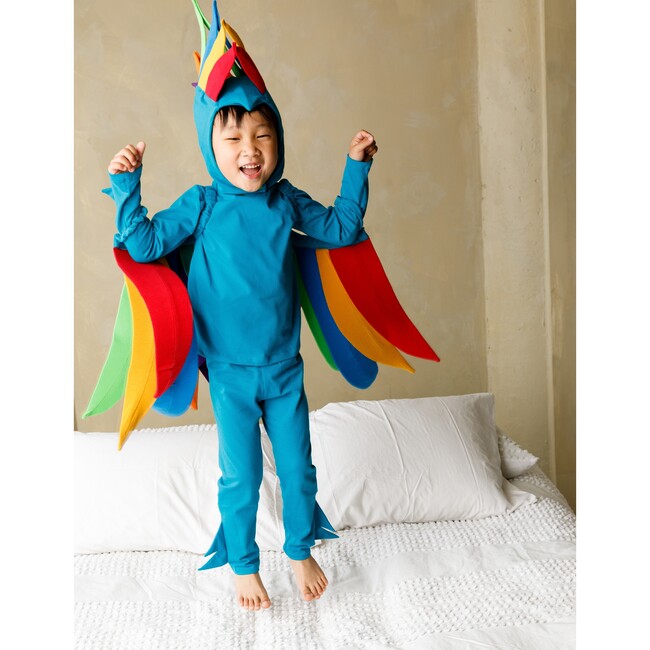 Rainbow Bird Pajama Costume