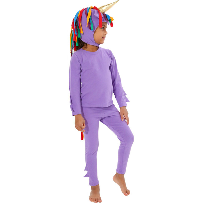 Unicorn Pajama Costume, Purple - Costumes - 2