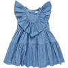 Girls Raphaela Dress, Chambray - Dresses - 1 - thumbnail