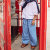 Girls Theodore Pant, Chambray - Pants - 2
