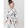 Kids Bamboo PJ Set, Multi Horses - Pajamas - 2