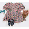 Girls Rowan Dress, Mauveglow Vine Floral - Dresses - 5