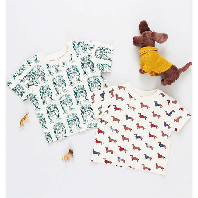 Kids Organic Tee, Sweater Dog - Shirts - 5