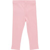 Girls Organic Rib Legging, Brandied Apricot - Leggings - 3
