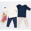 Girls Organic Legging, Sweater Dogs - Leggings - 5
