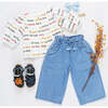 Girls Theodore Pant, Chambray - Pants - 5