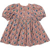 Girls Rowan Dress, Mauveglow Vine Floral - Dresses - 6