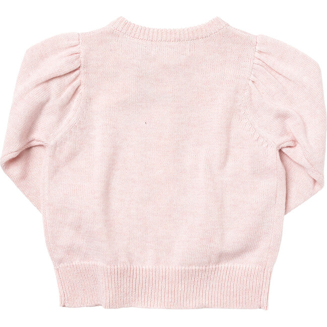 Girls Pocket Sweater, Apple - Cardigans - 6