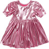 Girls Lame Laurie Dress, Pink - Dresses - 1 - thumbnail