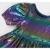 Girls Lame Laurie Dress, Rainbow - Dresses - 2