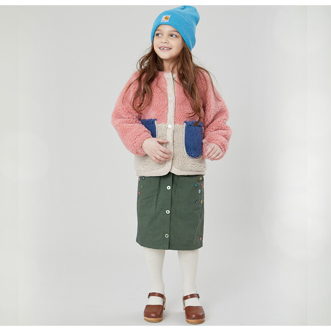 Girls Ellery Skirt, Four Leaf Clover - Skirts - 2