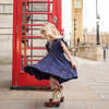 Girls Kit Dress, Alphabet Embroidery - Dresses - 4