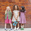 Girls Kit Dress,  Pink and Navy Plaid - Dresses - 4