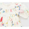 Girls Brooke Dress, Birthday Garland - Dresses - 2
