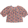 Girls Brooke Top, Mauveglow Vine Floral - Shirts - 4