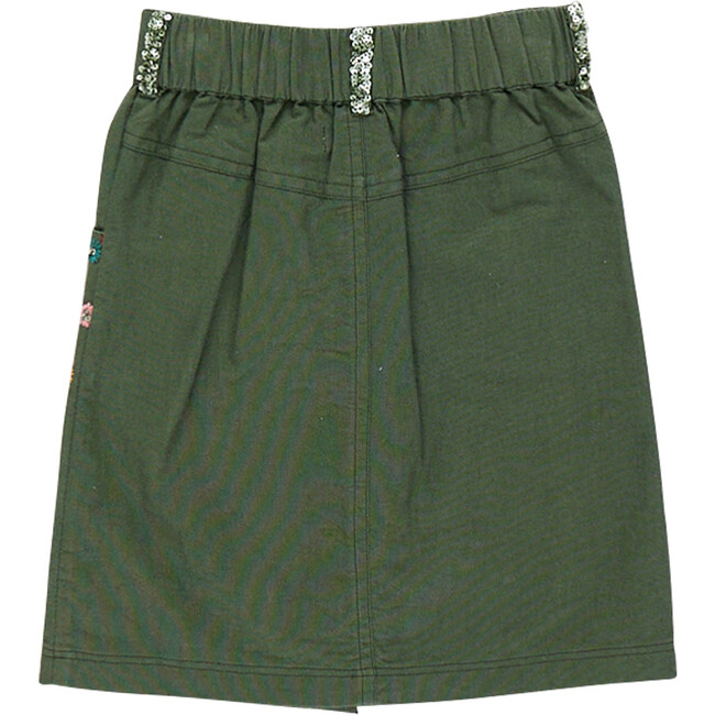 Girls Ellery Skirt, Four Leaf Clover - Skirts - 5