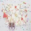 Girls Brooke Dress, Birthday Garland - Dresses - 3