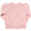 Girls Cable Constance Sweater- Dusty Rose - Cardigans - 7