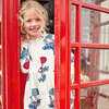 Girls Autumn Dress, Classic Marigold - Dresses - 2